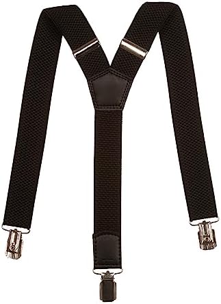 Olata Junior/Children’s Simple Fully Adjustable Elasticated Clip on Y-Shape Braces/Suspenders - 3cm (5-12 Years)
