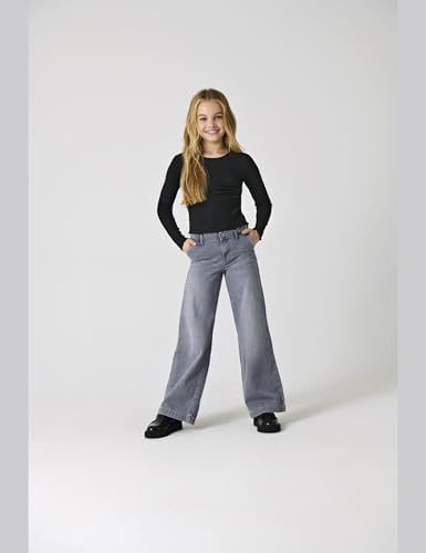 ONLY Carmakoma Girl's Kogcomet Wide Leg DNM Mat624 Noos Wide Jeans