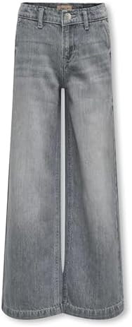 ONLY Carmakoma Girl's Kogcomet Wide Leg DNM Mat624 Noos Wide Jeans