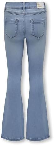 ONLY Girl's Kogroyal Life Reg Flared PIM Noos Jeans