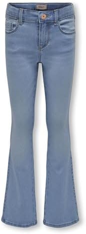 ONLY Girl's Kogroyal Life Reg Flared PIM Noos Jeans