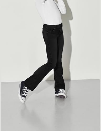 ONLY Girl's Kogroyal Life Reg Flared Pim600 Noos Baggy Jeans