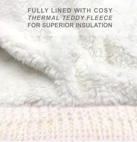 OnlyBee Girls Kids Tie-dye Rainbow Chunky Knit Warm Winter Bobble Hat Approx Age 3 To 7 Years