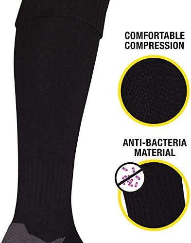 Optimum Classico Sports Socks - Moisture-Wicking Breathable Cushioned For Football Rugby Athletics - Lightweight Quick-Dry