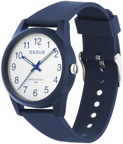 OSDUE Kids Watches Kids Watch for Boys Girls 50M Waterproof Children Analogue Quartz Watch Learning Time Easy to Read Soft Band Wrist for Sport Outdoor Kid Gifts Christmas Gifts