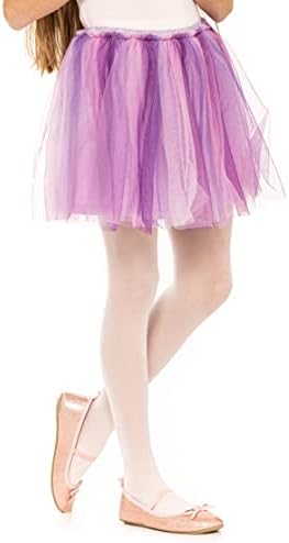OVISSA Ballet Tights for Girls - School Uniform Dancing Sport Tights Strong Footed Soft Microfibre 50 DEN 3-12 Years