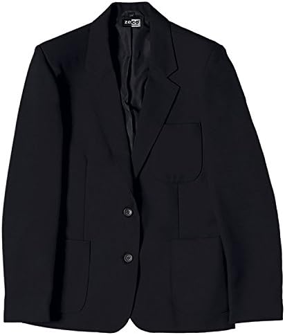 Ozmoint School Uniform Girls Womens Blazer Plain Colours Black Navy Maroon Bottle (Size Chest 24"-52")