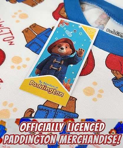Paddington Bear Long Pyjama Set AOP 12m-5yrs