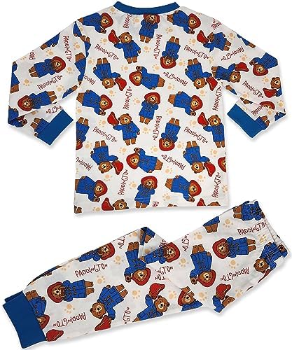 Paddington Bear Long Pyjama Set AOP 12m-5yrs