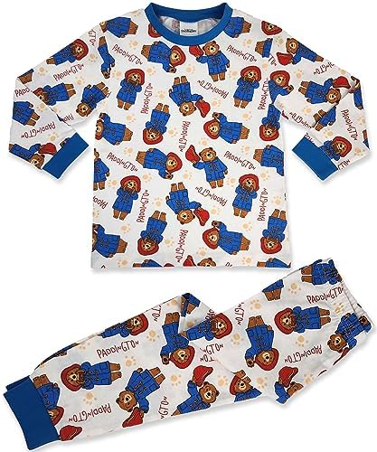 Paddington Bear Long Pyjama Set AOP 12m-5yrs