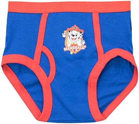 Paw Patrol Boys Chase Marshall Rubble Briefs Pack Of 5