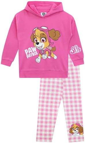 Paw Patrol Hoodie and Leggings Set Skye Co Ord Set Girls' Outfits & Clothing Sets Ages 18 Months to 8 Years