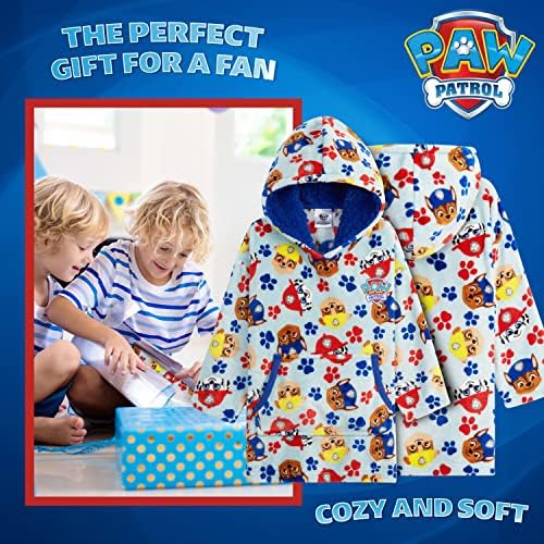 PAW PATROL Hoodie Blanket - Fleece Oversized Hoodies For Kids