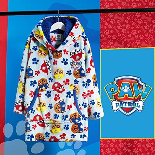 PAW PATROL Hoodie Blanket - Fleece Oversized Hoodies For Kids