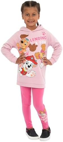 Paw Patrol Outfit Girls Hoodie And Leggings Set Girls Outfits Ages 18 Months To 8 Years
