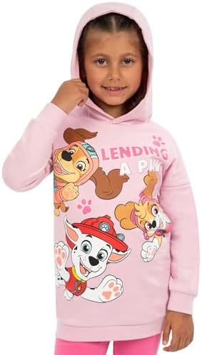 Paw Patrol Outfit Girls Hoodie And Leggings Set Girls Outfits Ages 18 Months To 8 Years