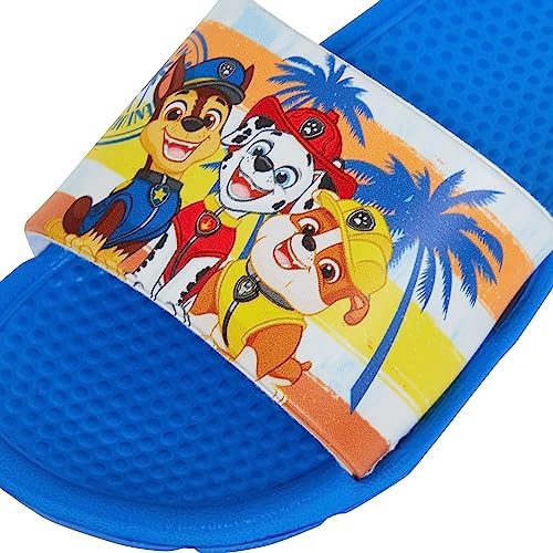 Paw Patrol Sliders Boys Sandals Beach Slides Chase Marshall Flip Flops Summer Shoes