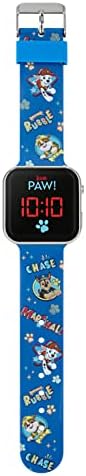 Paw Patrol Unisex-Kid's Digital Quartz Watch With Silicone Strap PAW4354