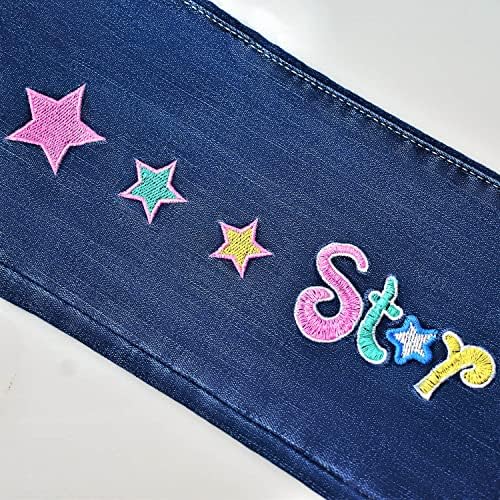 Peacolate 2-12Years Little Big Girl Jeans Embroidered Flared Jeans Retro Pants Blue