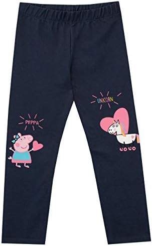 Peppa Pig Girls Unicorn Hoodie & Leggings Set