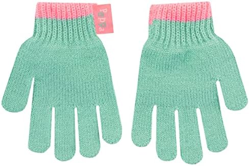 Peppa Pig Kids Winter Hat And Gloves Set Green One Size