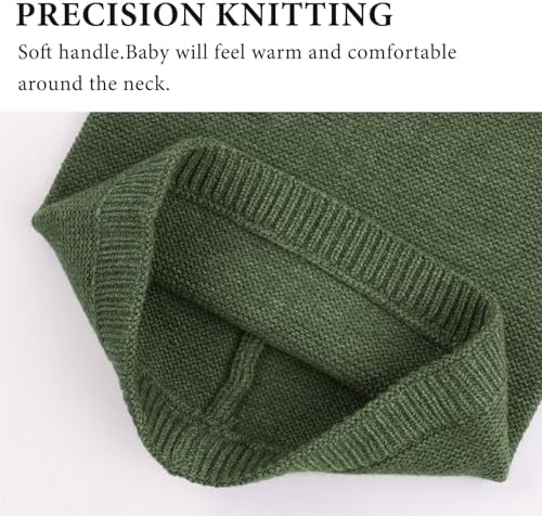 Pesaat Knitted Baby Boys Girls Scarf Autumn Winter Toddler Scarves Warm Round Neck Warmer Infant Toddler Kids