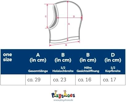 Playshoes Unisex Kid's Fleece Balaclava Winter Cap