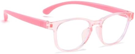 Plimbin Blue Light Blocking Glasses for Kid Kids Pretend Glasses Computer Gaming Eyeglasses Anti UV & Eyestrain kids Clear Lens Glasses for Boys Girls