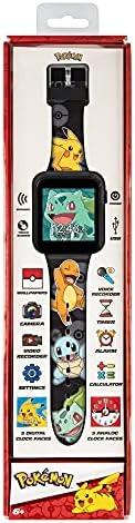 Pokemon Kids Black Smart Watch POK4231