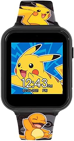 Pokemon Kids Black Smart Watch POK4231