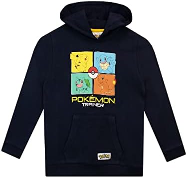 Pokémon Pokemon Pullover Pikachu Hoodie Boys Bisasam Glumanda Schiggy Gaming Hoodie for Boys Clothing for Children