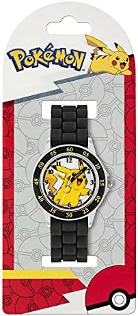 Pokemon Unisex-Kid's Analog Quartz Watch With Silicone Strap POK9048