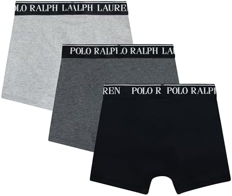 POLO RALPH LAUREN Boys' 3-Pack Boxer Briefs