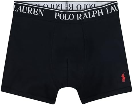 POLO RALPH LAUREN Boys' 3-Pack Boxer Briefs