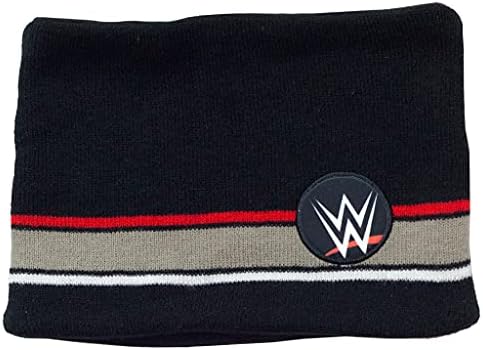 Popgear WWE Logo Snood Kids One Size Black Official Merchandise