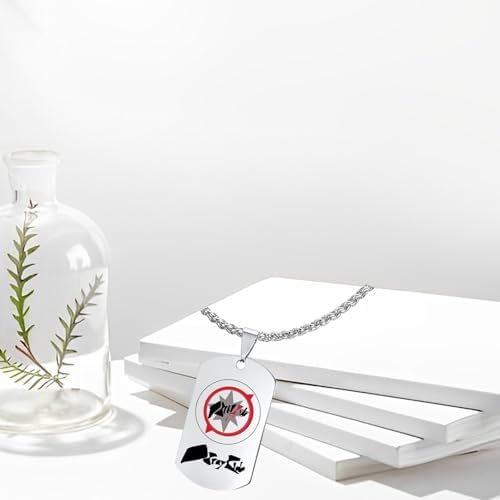 PQKL-party Stray Kids Necklace Skzoo Necklace StrayKids Dog Tag Necklaces Stra Kids Pendant Necklaces Straykids Merch Ideal For Fans
