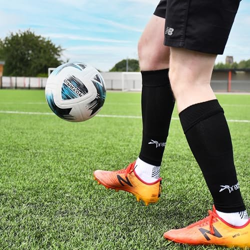 Precision Unisex Kids Plain Pro Footless Sleeve Socks Junior Football Socks (pack Of 1)