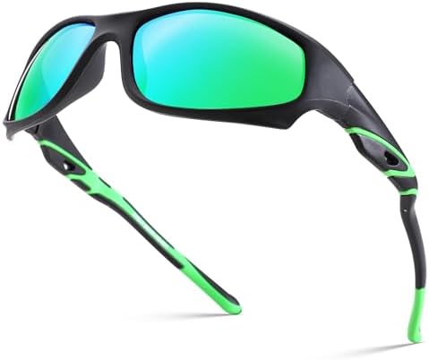 Pro Acme Children's Sunglasses Boys Girls Polarised Sports Sunglasses Flexible Unbreakable Baseball Shades for Children Age 3-10