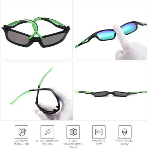 Pro Acme Kids Sunglasses Polarized UV Protection TR90 Unbreakable Sports Shades For Boys Girls S703