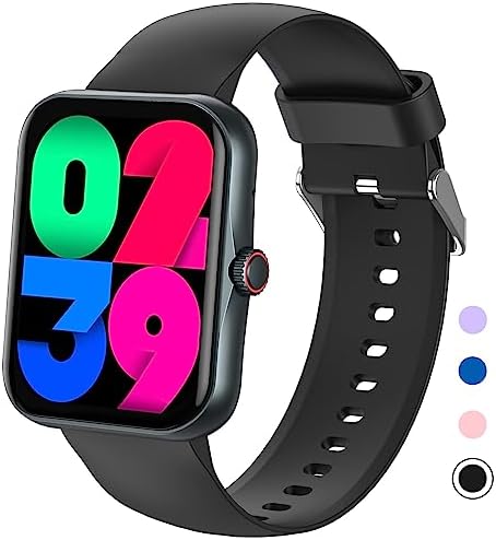 PTHTECHUS Smart Watch for Kids Fitness Tracker Smart Watch with Bluetooth Call Voice Assistant 100 Sports Modes Sleep Monitor Pedometer Sport Watch for iOS Android
