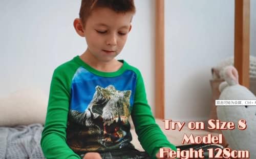 Pyjamas For Boys Nightwear Cotton Toddler Clothes Kids Sleepwear Children PJs Set Outfit Xmas Gift 2-14 Years