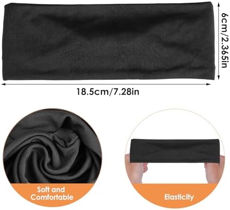 Qianyu 2 Pieces Sports Headbands For Kids Breathable Sweatbands Soft Humidity Wicking Elastic Sweat Soccer Baseball Hairbands Athletic Accessories For Toddlers Children Teenagers
