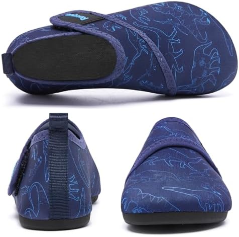 Racqua Toddler Kids Water Shoes Lightweight Swim Shoes Quick Dry Aqua Shoes Beach Pool For Boys Girls (Toddler/Little/Big Kid)