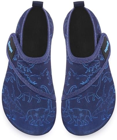 Racqua Toddler Kids Water Shoes Lightweight Swim Shoes Quick Dry Aqua Shoes Beach Pool For Boys Girls (Toddler/Little/Big Kid)