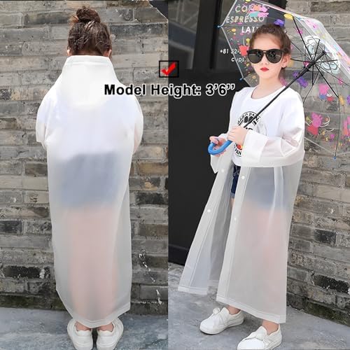 Rain Ponchos Raincoats For Kids 2 Packs Rain Coats Jacket Reusable With Hood For Boys Girls Disney Hiking Camping Outdoor