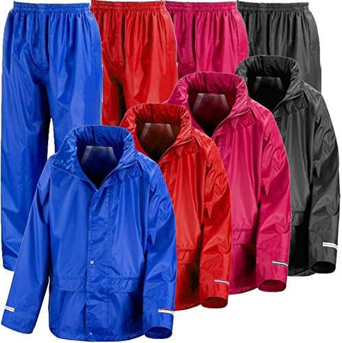 Rainsuit Shop Kids Waterproof Jacket And Trouser Suit Set Boys Or Girls