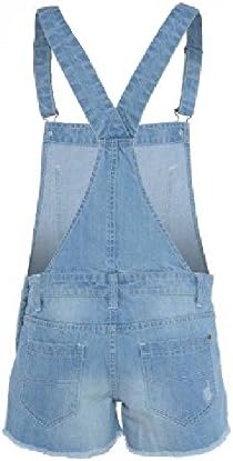 RAIS New In Stylish Summer Girl's Denim Dungaree Shorts Jumpsuit Ages 7/8 9/10 11/12 & 13