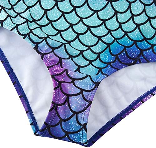 RAISEVERN Girls Swimsuit Funny Cute 3D Round Neck Sleeveless Swimming Wear Beachwear 3-12 Years