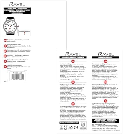 Ravel Belt Clip Carabiner Quartz Watch - Analogue Quartz - R1105