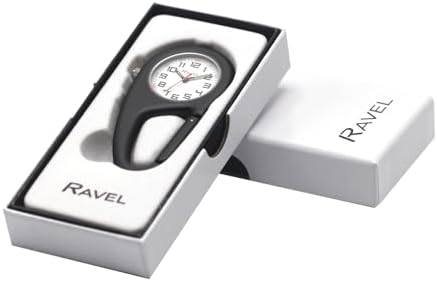 Ravel Belt Clip Carabiner Quartz Watch - Analogue Quartz - R1105